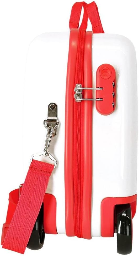 Disney Mickey Enjoy the Day Kinder-Koffer Weiss 50x38x20 cms Hartschalen ABS Kombinationsschloss 34L