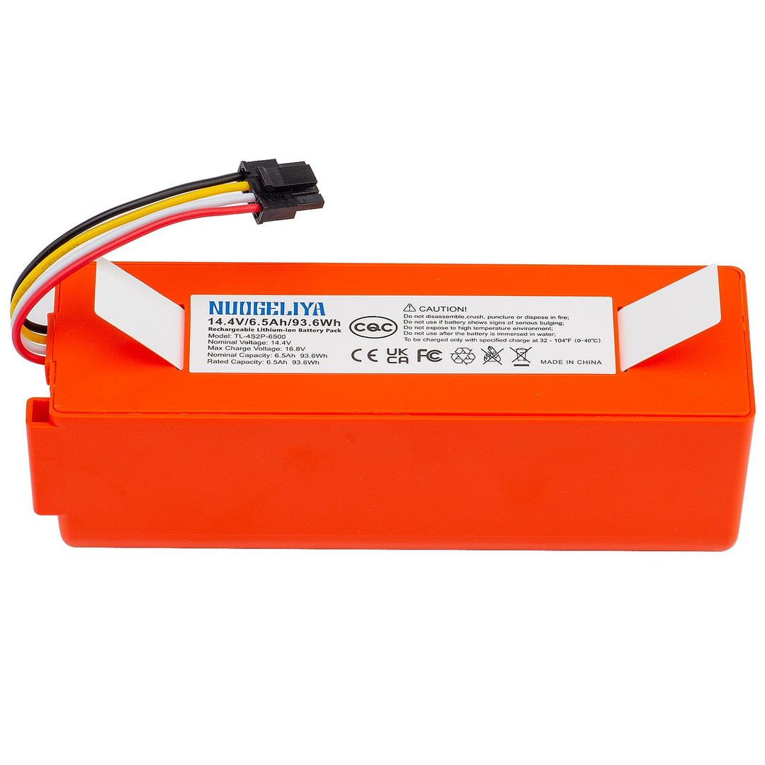 14,4 V 6500 mAh Li-Ion Akku Ersatz für Xiaomi Mi Roboter Xiaomi Mijia Roborock S50 S51 Roboter Staub