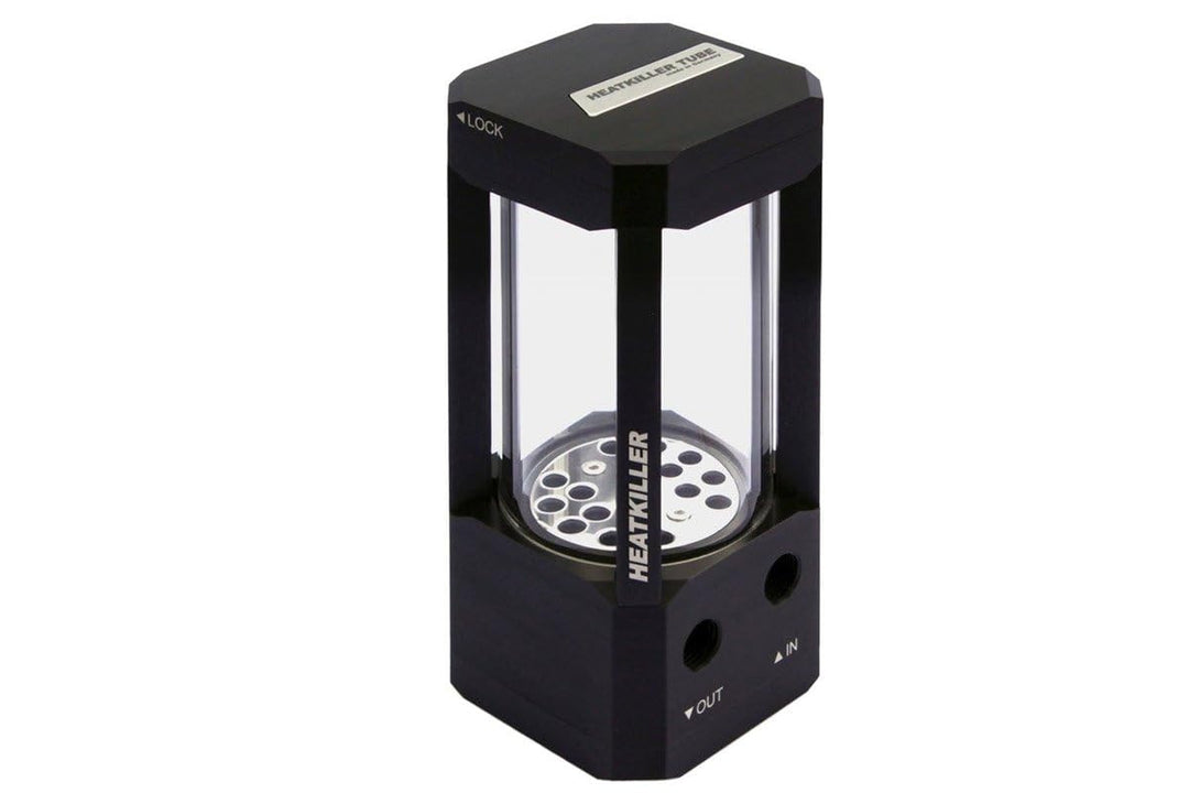 Watercool heatkiller Schwarz, Transparent