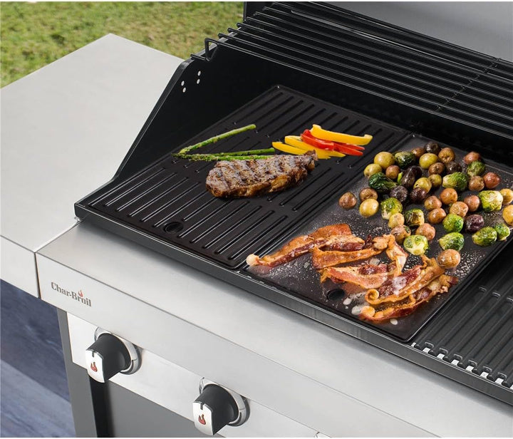 Char-Broil 140007 - Grillplatte für 4 Brenner - Grills, Schwarz