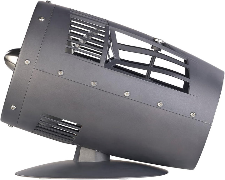 Sichler Haushaltsgeräte Retro Ventilator leise: Designer-Objekt: Tischventilator im Turbinen-Look, Ø