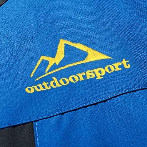 MAGCOMSEN Herren Winter Fleecejacke Warme Gefüttert Skijacke Outdoor Winddicht Wasserdicht Jacke Ver