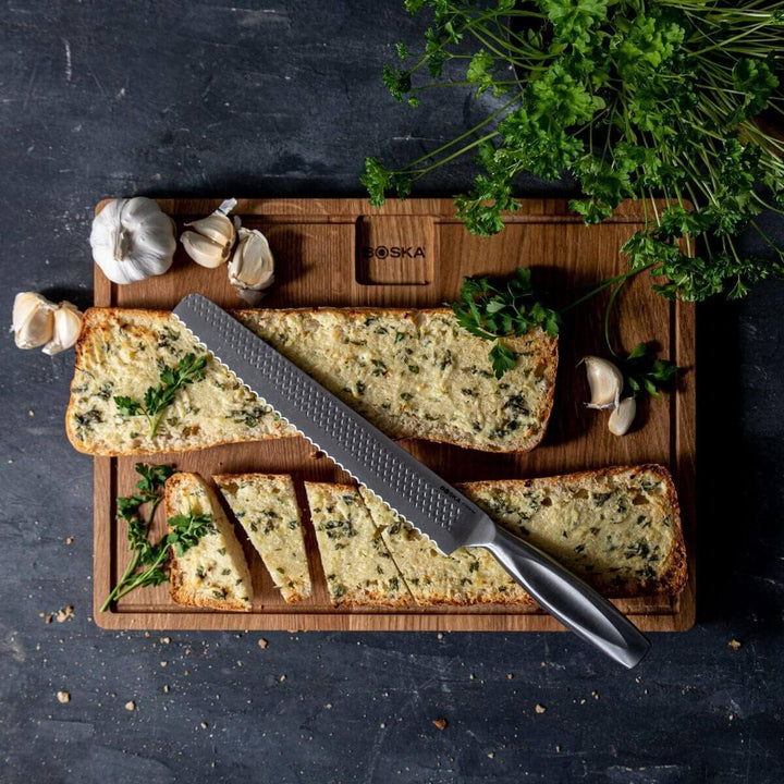 BOSKA Brotmesser Monaco+ / Professionelles Brotmesser/Edelstahl/Rasiermesserscharf/Ergonomisch/Langl