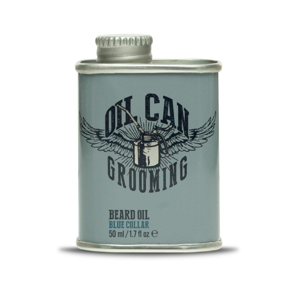 Oil Can Grooming Blue Collar Beard Oil/Bartöl, 50ml