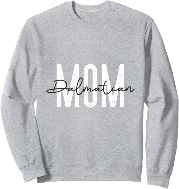 Dalmatian mom Dalmatiner Hund Hunde Hundemama Bunt Sweatshirt