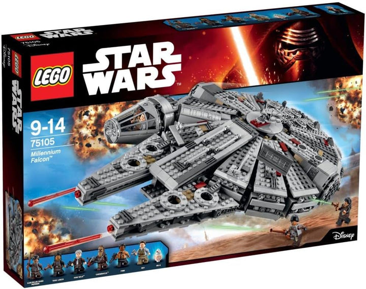LEGO Star Wars 75105 - Millennium Falcon Millennium Falcon Spielzeug, Millennium Falcon Spielzeug