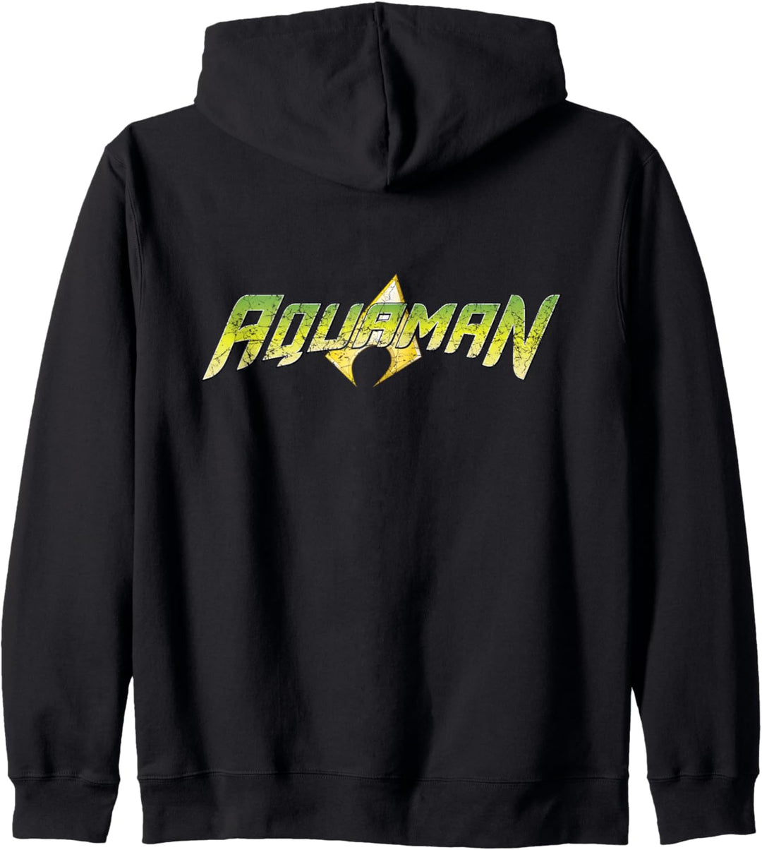 DC-Aquaman-Logo im Used-Look Kapuzenjacke