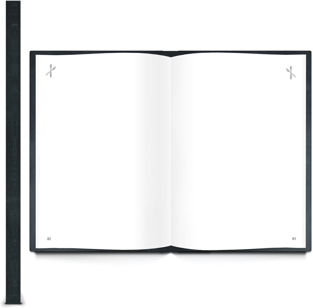 Logbuch-Verlag Kleines eigenes Kochbuch zum Einschreiben leer Buch Rezepte Rezeptbuch DIN A5 schwarz