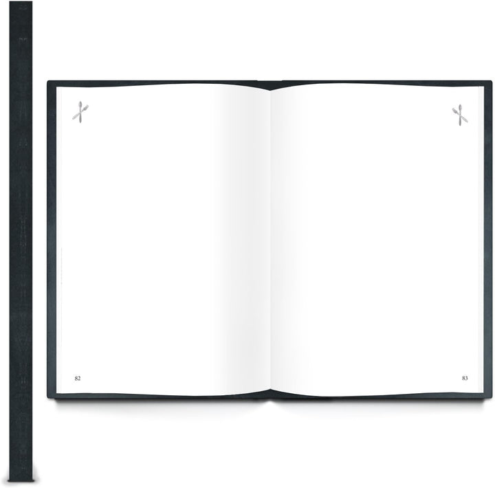 Logbuch-Verlag Kleines eigenes Kochbuch zum Einschreiben leer Buch Rezepte Rezeptbuch DIN A5 schwarz