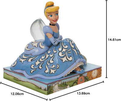 ENESCO Disney Traditions Cinderella A Magical Midnight Figur, ENESC-6010095, Blauen 5.39 Inch, 5.39