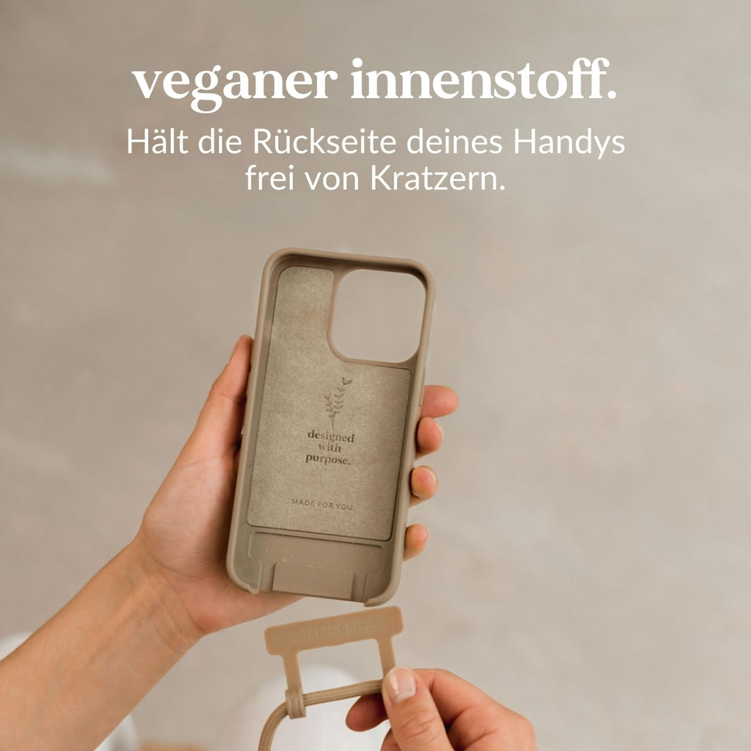 Woodcessories - Change Case, Nachhaltige Handykette abnehmbar kompatibel mit iPhone 16 Pro Max Hülle