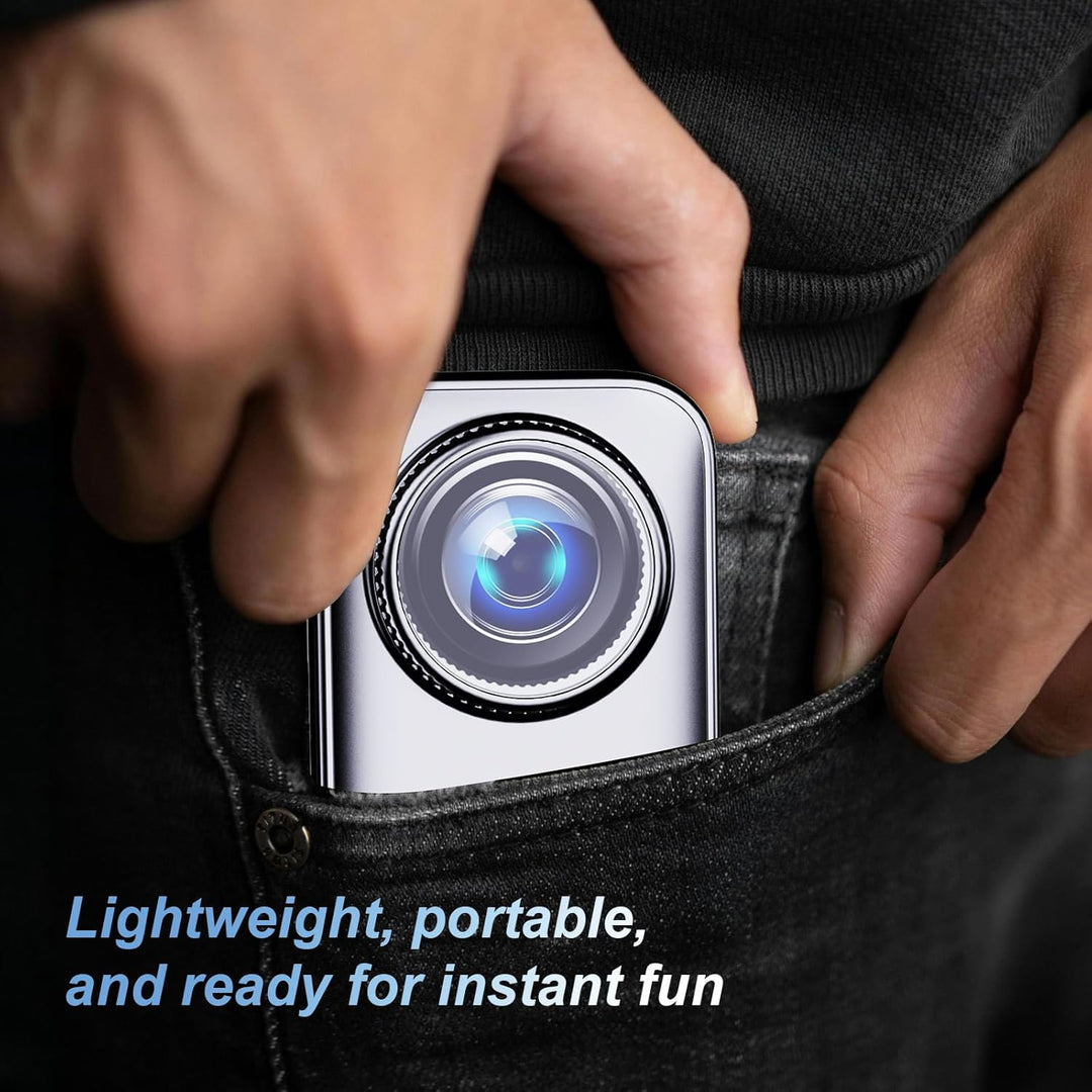 Action Cam Dotato di scheda di Memoria 32GB, Doppio schermo Telecamera Moto,Action Camera Con batter