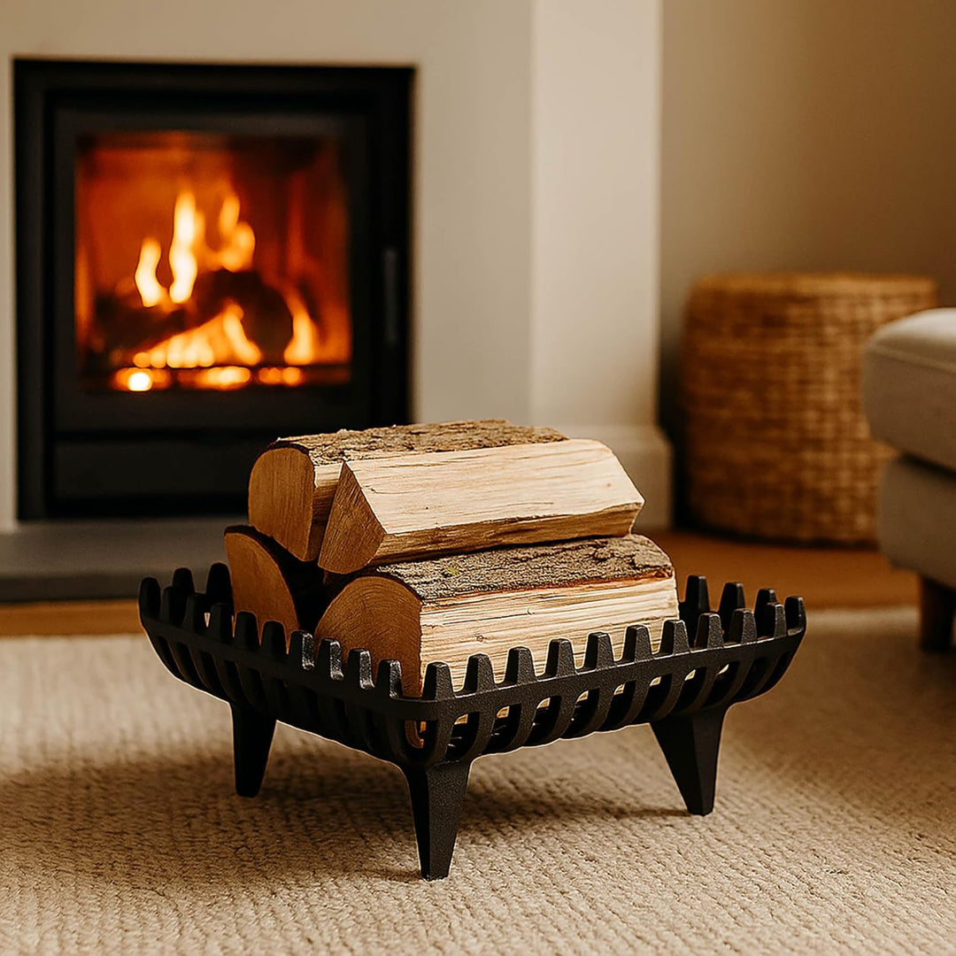 Fire Vida, Metall, schwarz, 18.0x40.0x25.0 Feuerrost