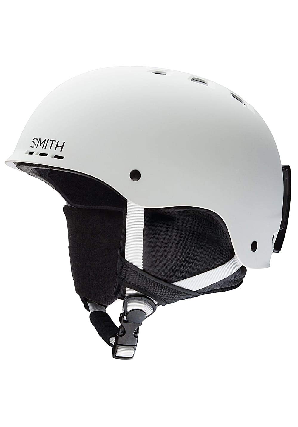 Smith Herren Helm Holt L/59-63 Weiss matt/Schwarz, L/59-63 Weiss matt/Schwarz