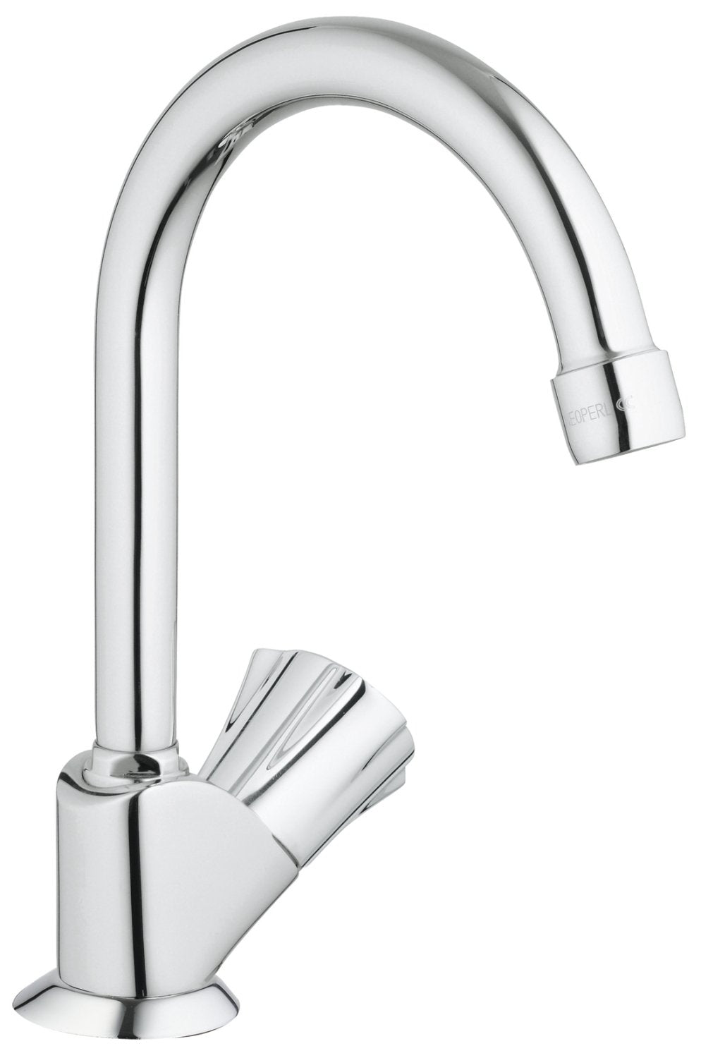 GROHE Costa - Standventil (schwenkbarer Auslauf, wärmeisoliert, langlebige Oberfläche), chrom, 20393