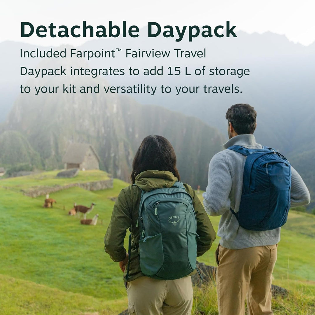 Osprey Herren Farpoint 55 Backpack O/S Deep Peyto, O/S Deep Peyto