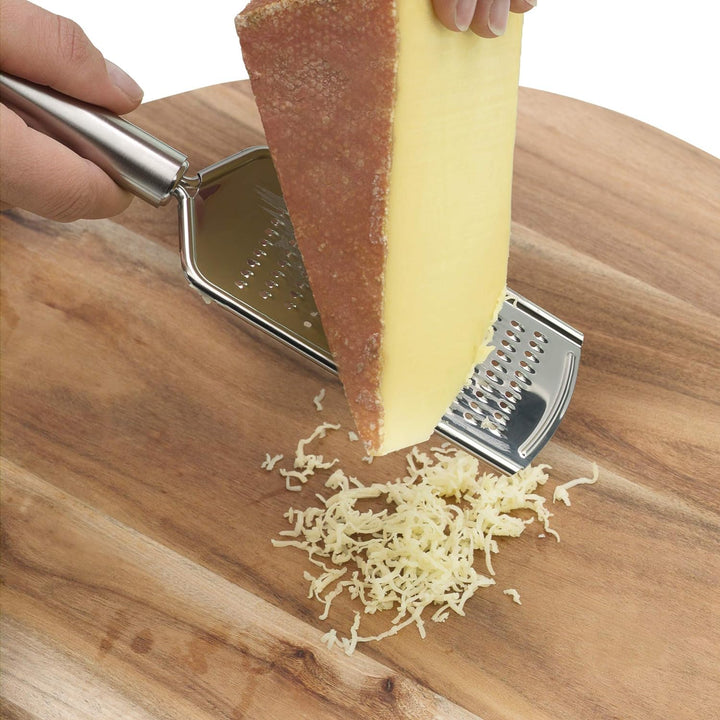 WMF Profi Plus Käsereibe Edelstahl 25 cm, feine Reibefläche, Parmesanreibe, Zitronenreibe, Cromargan