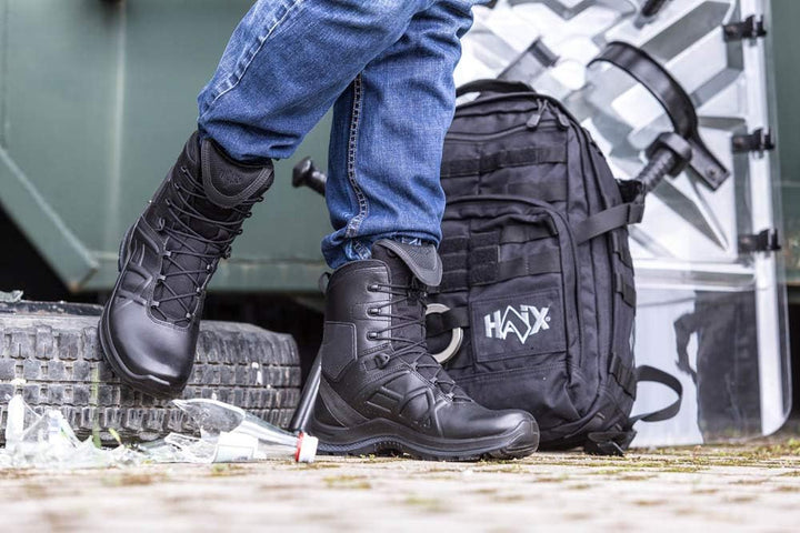 Haix Black Eagle Tactical 2.0 GTX high/Black Praktische Einsatzschuhe: Bequeme Lederstiefel für Beru