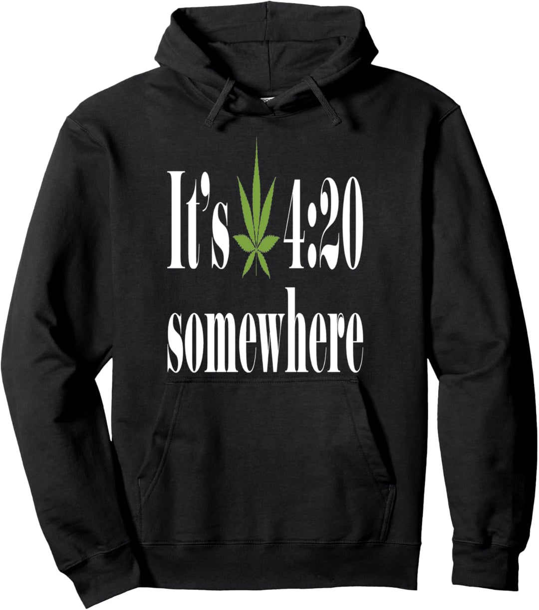 Marihuana Blatt Lustig Hochkommen Grunge Pullover Hoodie