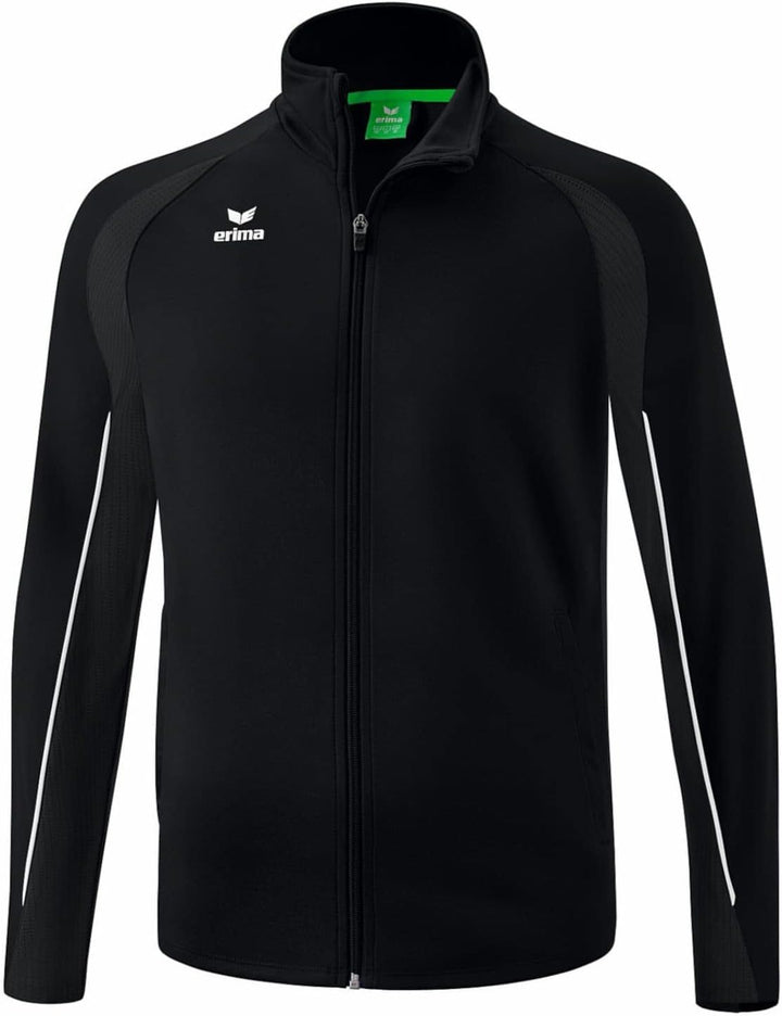 Erima Unisex Liga Star Polyester Trainingsjacke 3XL Schwarz/Weiss, 3XL Schwarz/Weiss