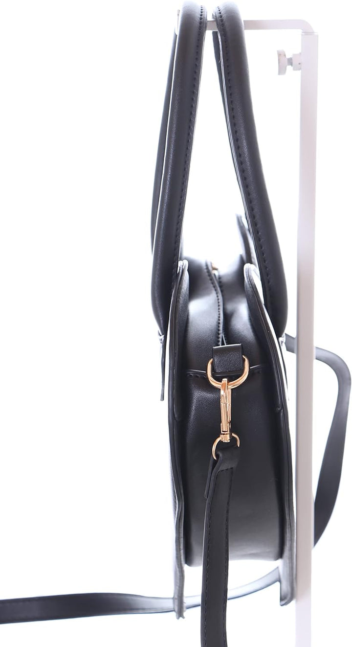 Kawaii-Story LB-6052 Herz Form schwarz Gothik Lolita Punk Harajuku Damen Umhänge Henkel Tasche PU