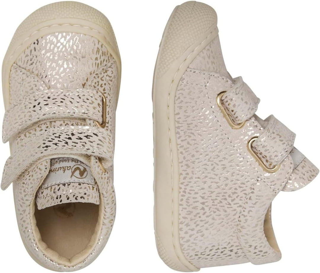 Naturino Lauflernschuhe aus Nappaleder 18 EU Gold, 18 EU Gold