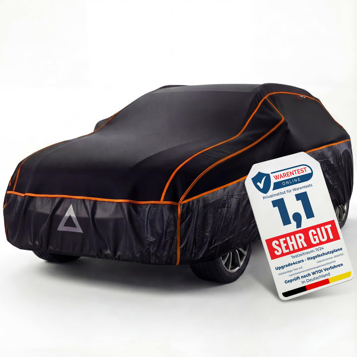 Upgrade4cars Premium Auto Hagelschutzplane Version 2026 | Auto Abdeckplane Komplett für alle Jahresz