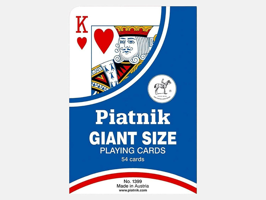 Piatnik 1399 - Riesenkarten, rot