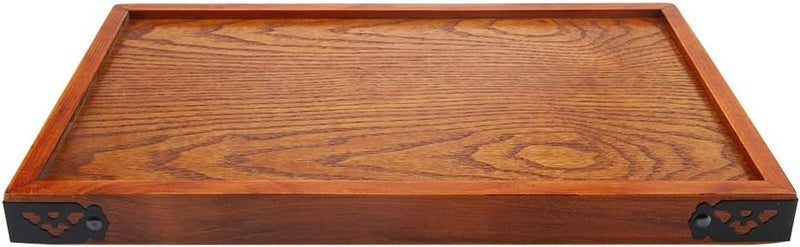 Duokon Tee-Tablett aus Massivholz Kaffee elegant Sushi Bocadillos Essteller für Tee Kaffee Mahlzeite