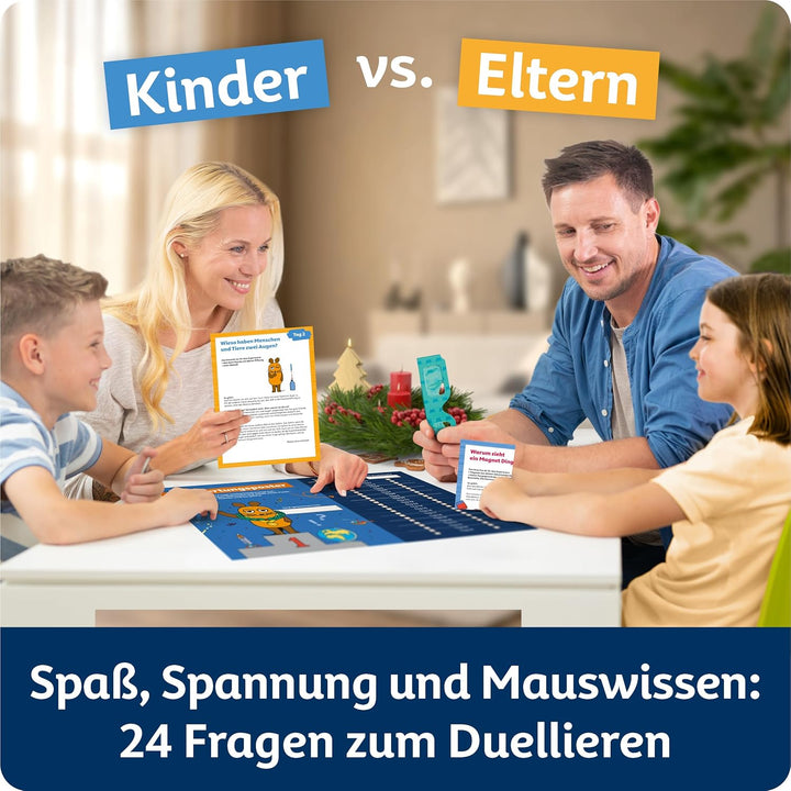 Die Maus Adventskalender Wer weiss mehr?: 24 Fragen & Antworten mit der Maus