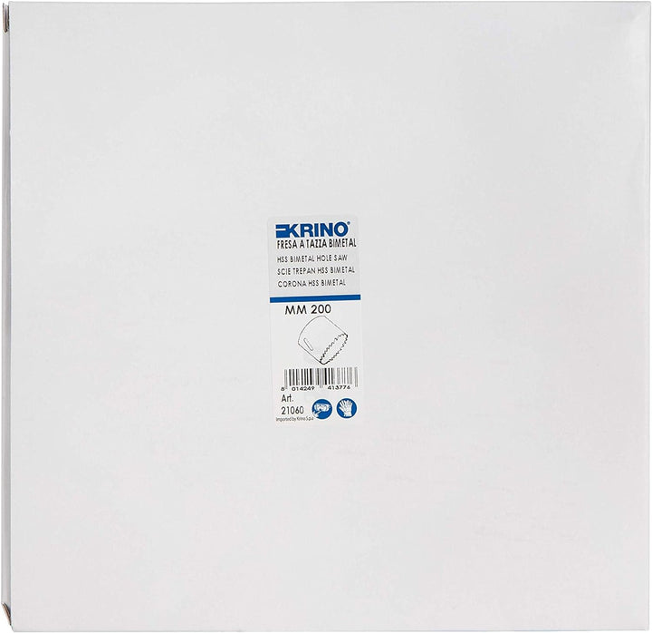 Krino 2106016800 Metall Lochsägen HSS A Zahnung variabel, grau, 168 mm