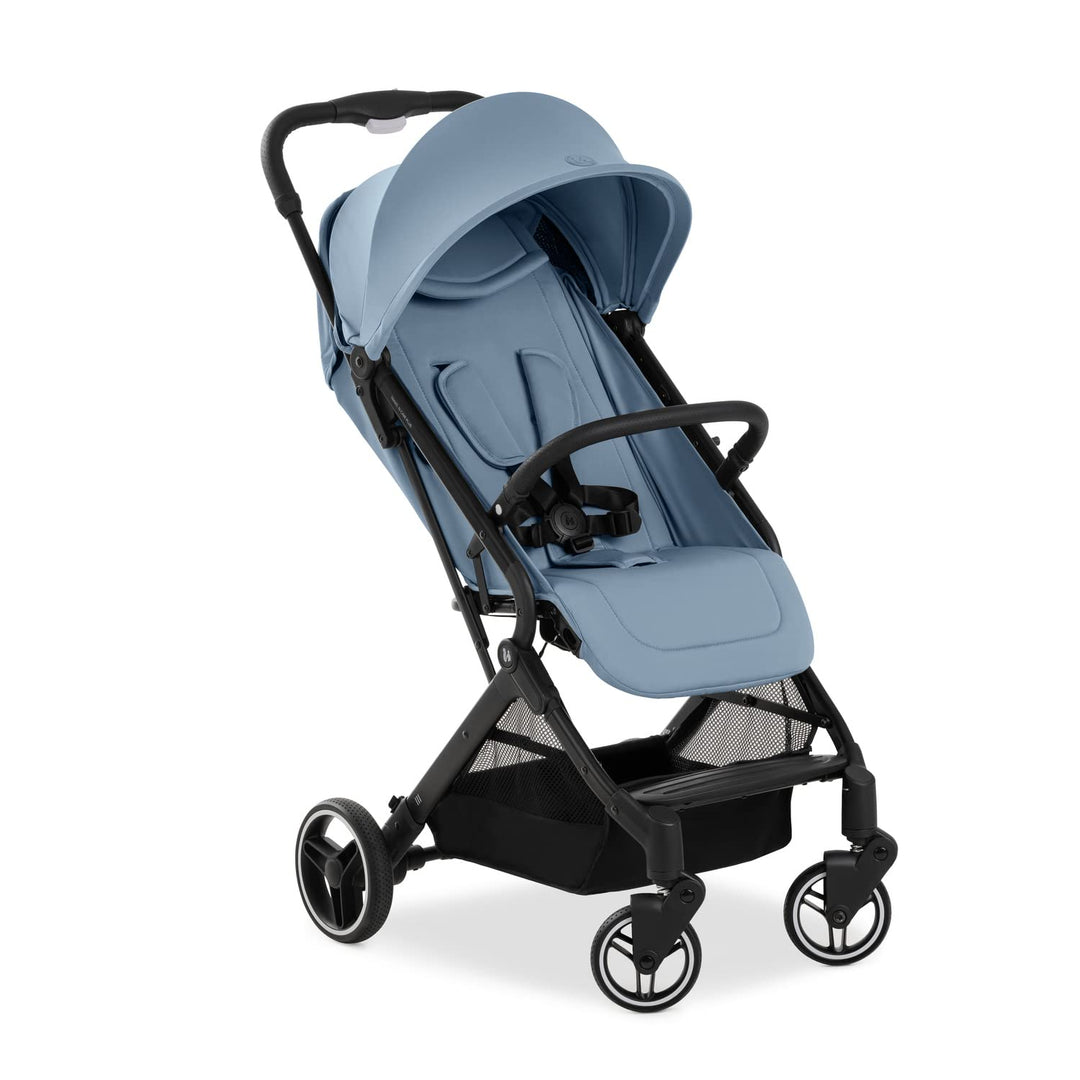 hauck Travel N Care Plus, Dusty Blue - Reisebuggy für Kinder ab Geburt bis 22 kg mit Liegefunktion &