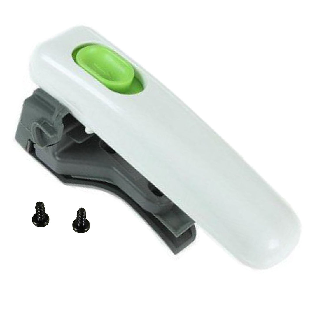 Spares2go Griff mit Schrauben kompatibel mit Tefal kompatibel mit Actifry Fritteuse (weisser Griff,