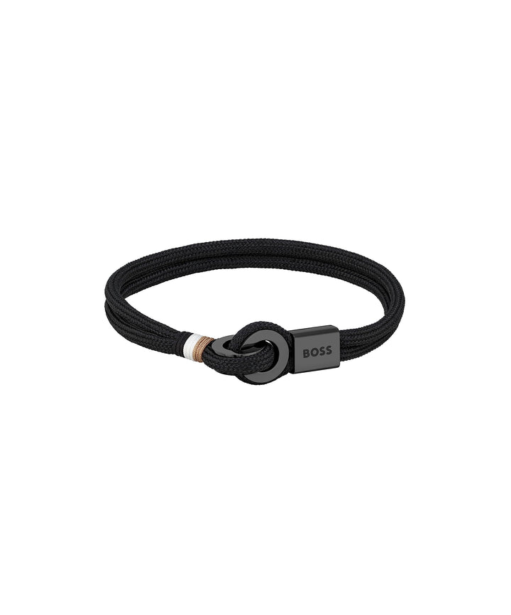 BOSS Jewelry armband für Herren Kollektion THAD SPORT aus Nylon - Erhältlich in Verschiedenen Grösse