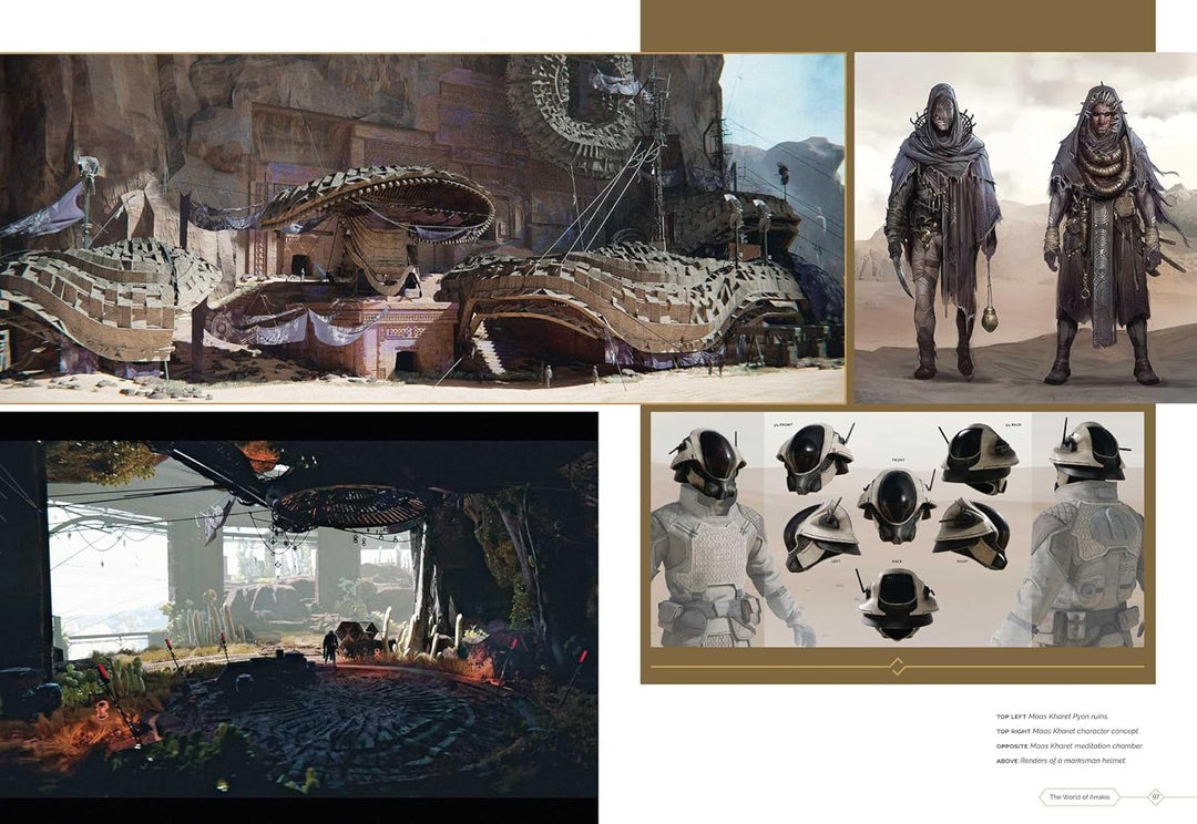The Art and Making of Dune Awakening, Gebundenes Buch