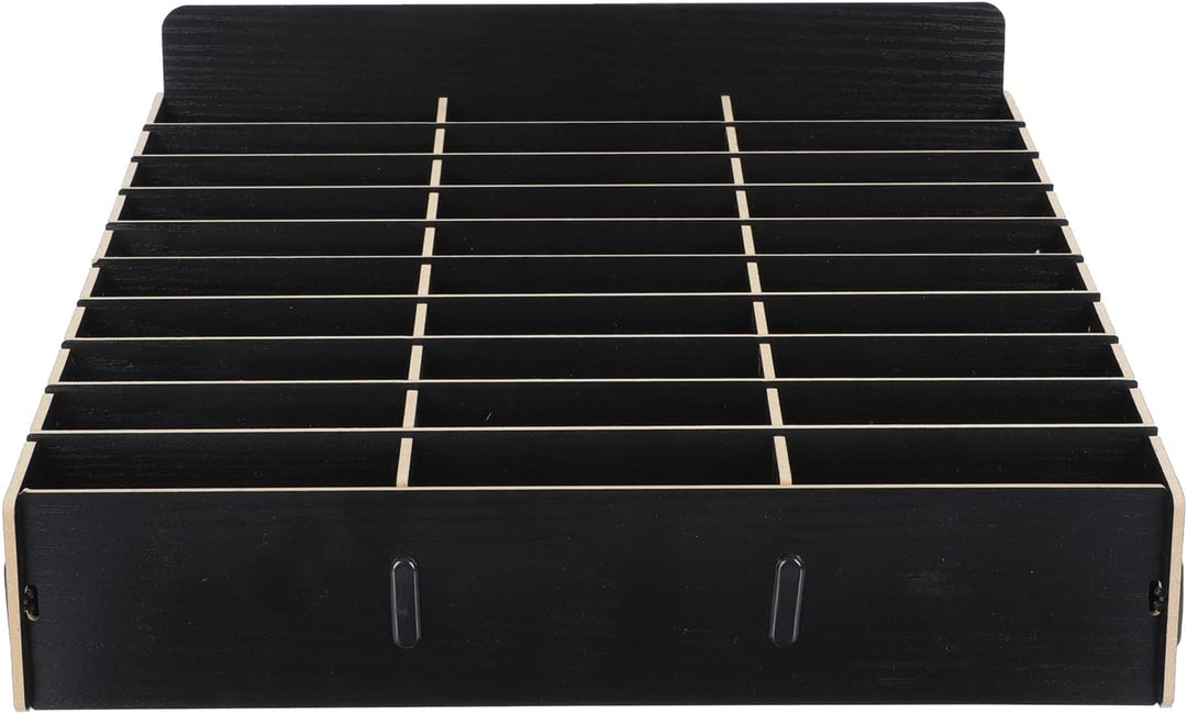 Awleynz 30 Gitter Handygarage Schule, Handy Hotel Aufbewahrungsbox Holz, Multi-Grid-Aufbewahrungsbox