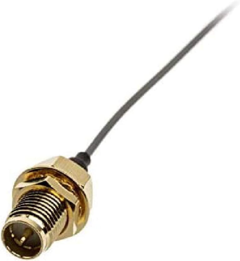 Akasa I-PEX MHF4L zu RP-SMA Female Pigtail Kabel, 150mm, 2 Stück, Kompatibel mit Intel NUC, Asus PN5