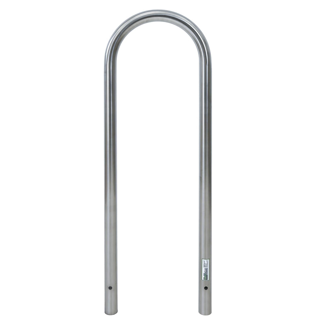 TRUTZHOLM Fahrradanlehnbügel 115x41 cm Edelstahl zum Einbetonieren Anlehnbügel Anlehnständer Poller
