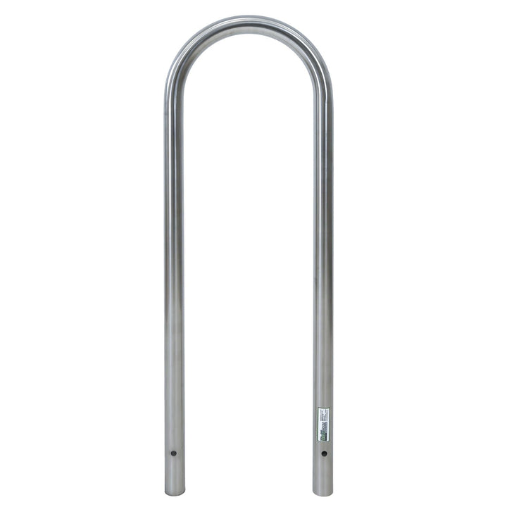 TRUTZHOLM Fahrradanlehnbügel 115x41 cm Edelstahl zum Einbetonieren Anlehnbügel Anlehnständer Poller