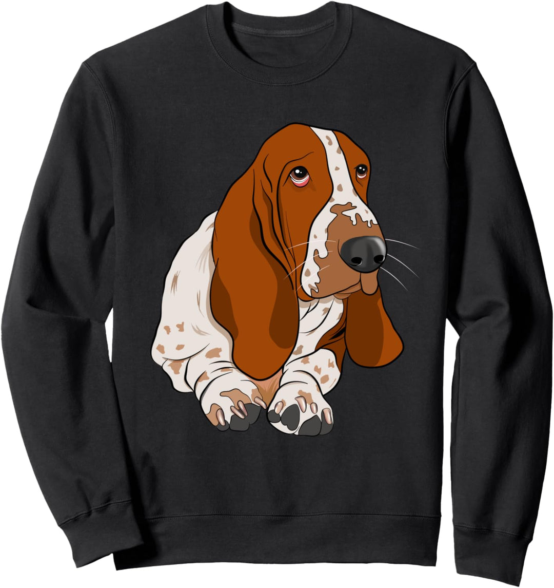 Lustiges Basset Hound Puppy Cute Geschenk Sweatshirt
