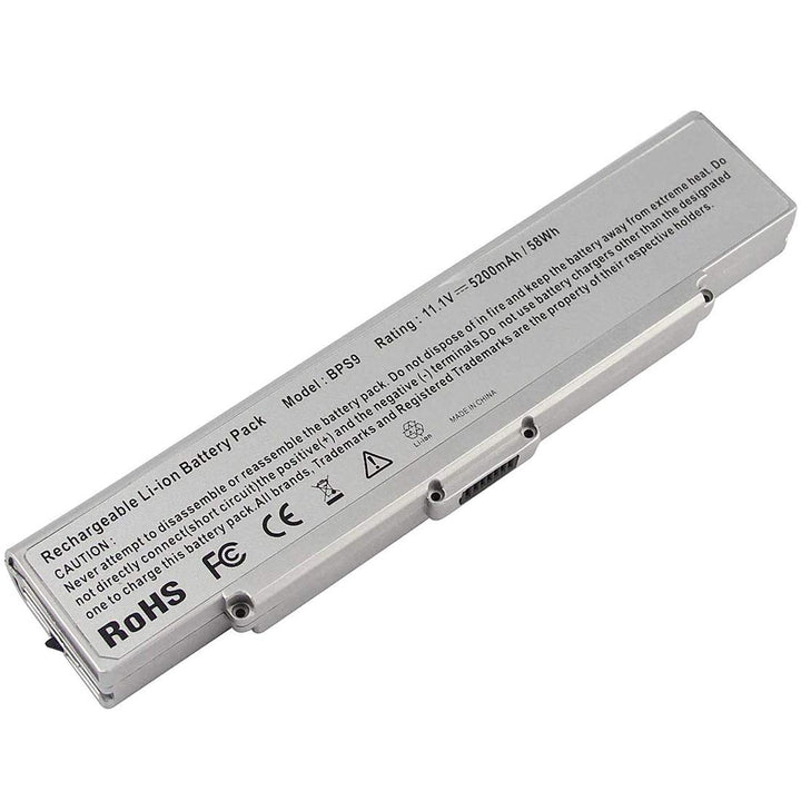 XITAIAN 11.1V 5200mAh VGP-BPS10 VGP-BPS9B Ersatz Laptop Akku für Sony VAIO VGN-AR47G/E1 VGN-AR520E V