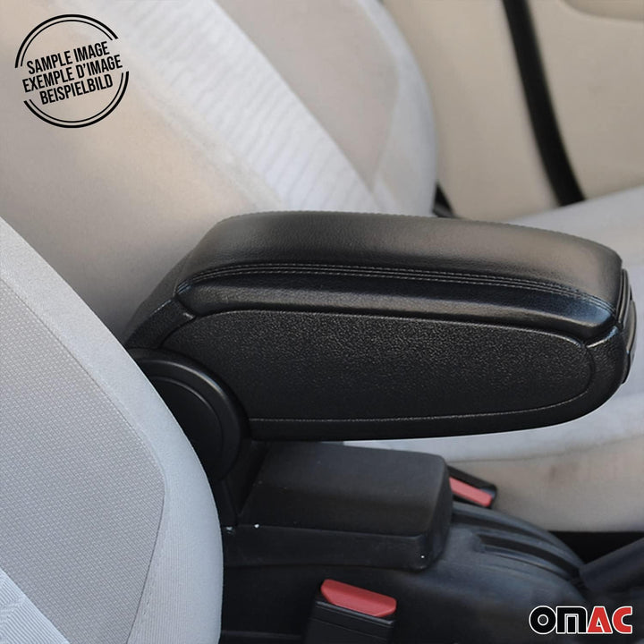 OMAC Mittelarmlehne Armlehne Mittelkonsole für VW Golf 5 2003-2009 PU-Leder ABS Beige Golf 5 2003-20