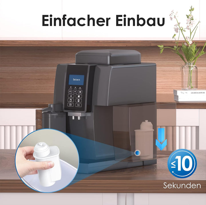 Waterdrop Ersatzwasserfilter für Siemens® EQ Series EQ6, EQ9 S700, EQ500, TZ70003, Brita® Intenza 57