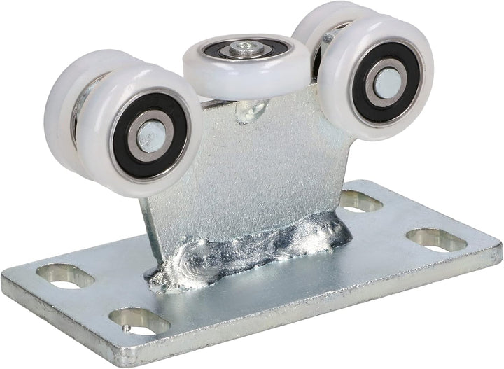 KOTARBAU® 2er Set Feste Laufrolle ohne Höhenregulierung Ø 25 5 Rollen Perfekt für verschiedene Schie