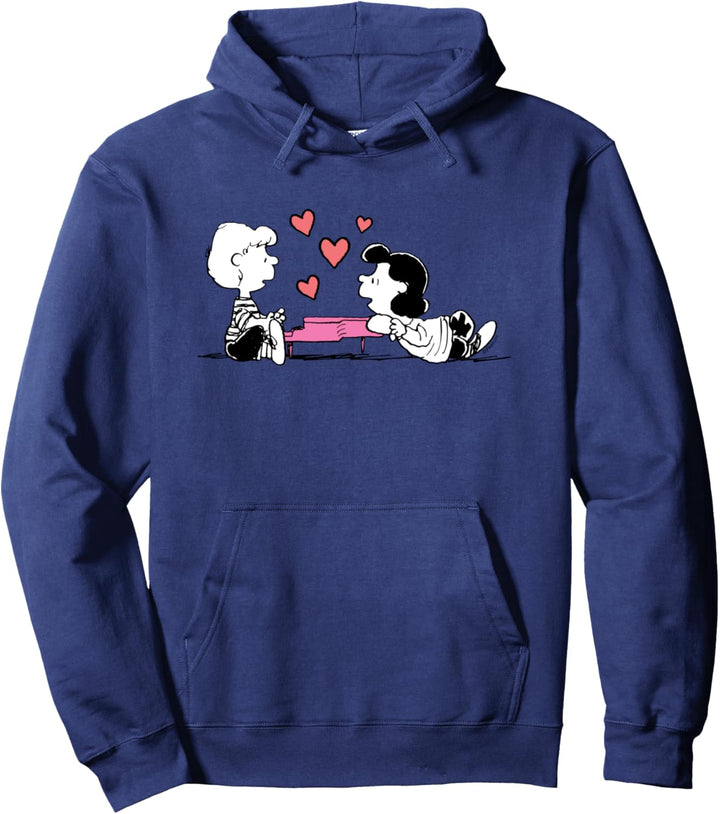 Peanuts – Lucy und Schroeder Herz Pullover Hoodie