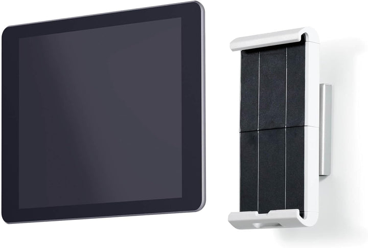 Durable Tablet Wandhalterung (für Tablets 7-13 Zoll, 360° drehbar mit Diebstahlsicherung) weiss