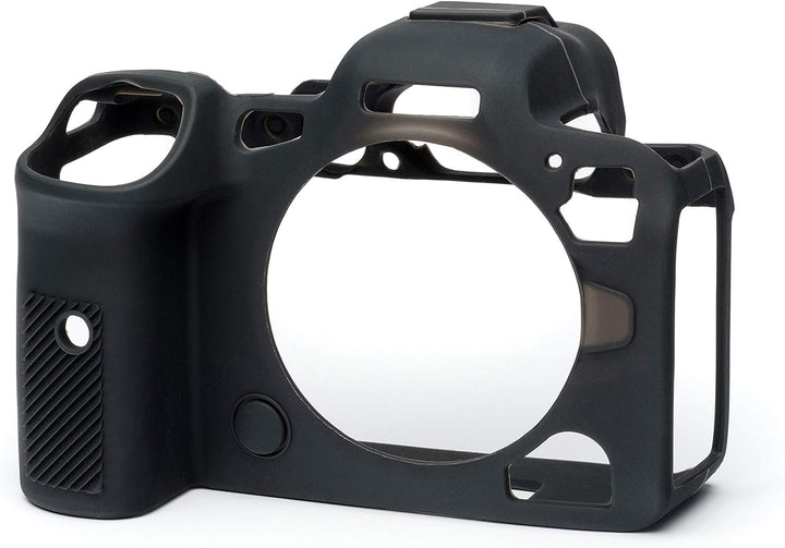 easyCover - Silikon Kameratasche - Schutz für Ihre Kamera - Canon R5/R6/R6 II - Schwarz