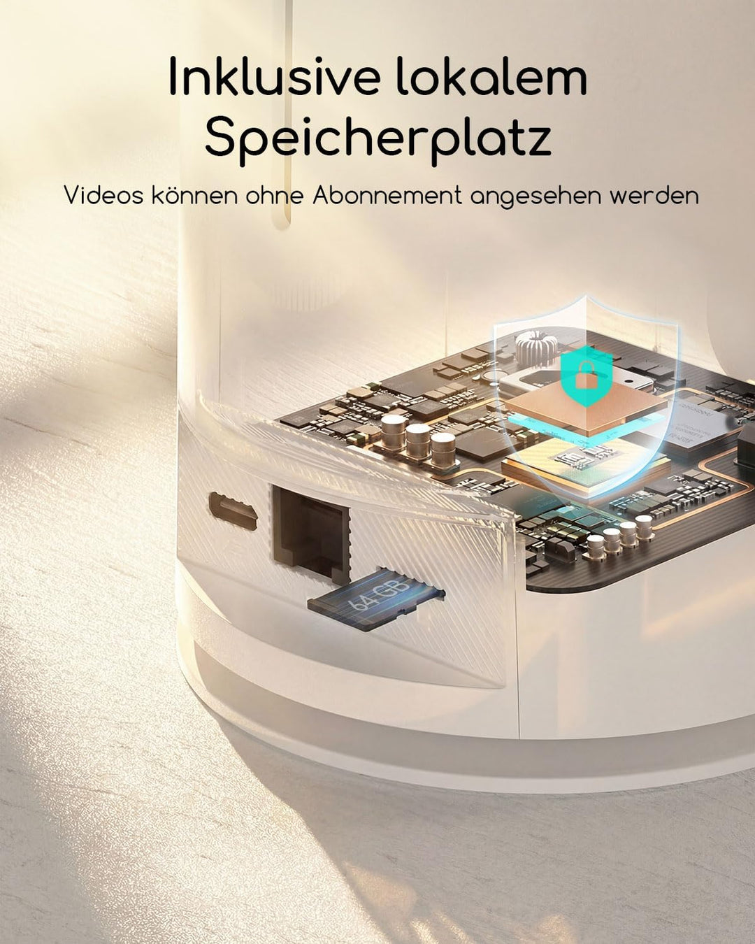 COOAU 4MP Überwachungskamera Aussen Solar Set, 2.5K Kabellose WLAN Akku Kamera Überwachung Aussen mi