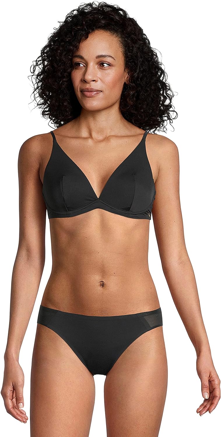 Tamaris Damen ANAPA AOP Bikini Top 38 / D Black Beauty, 38 / D Black Beauty