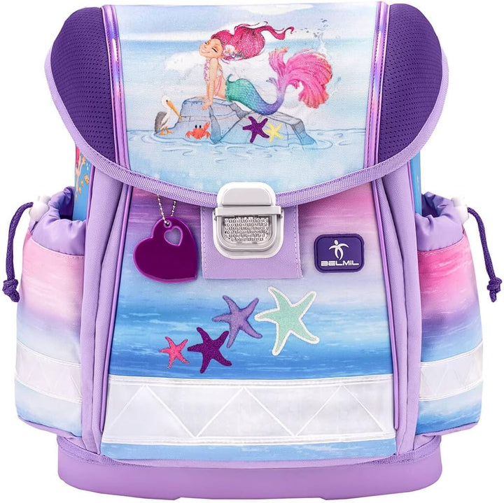 Belmil 403-13/AG/S Schulranzen Set 4 - teilig (Beautiful Mermaid)